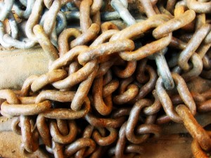 government chains weigh down the free market